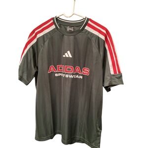 Adidas Sportswear M Tiro Tee Mens Green Oxide Red White Jersey KB9382 Size M NEW
